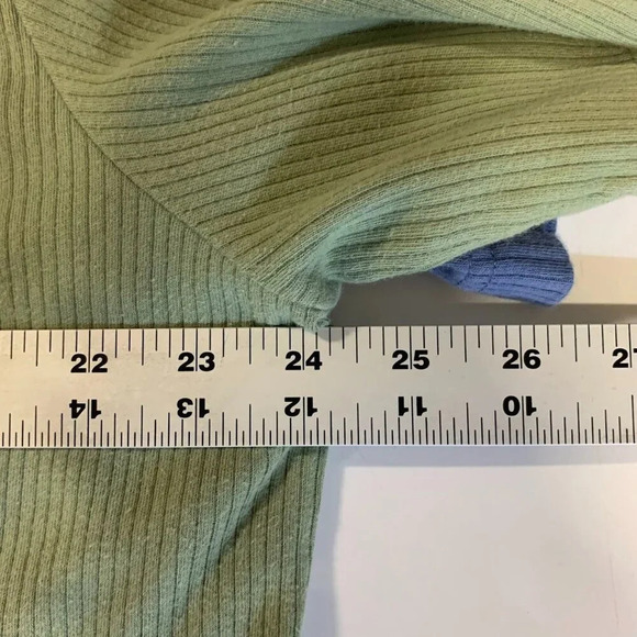 Croft & Barrow Women's Ribbed Cotton ( Lot of 2) Crew Neck Short Sleeves Size XL - Picture 14 of 15